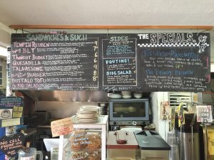 SWEETPEA MENU BOARD